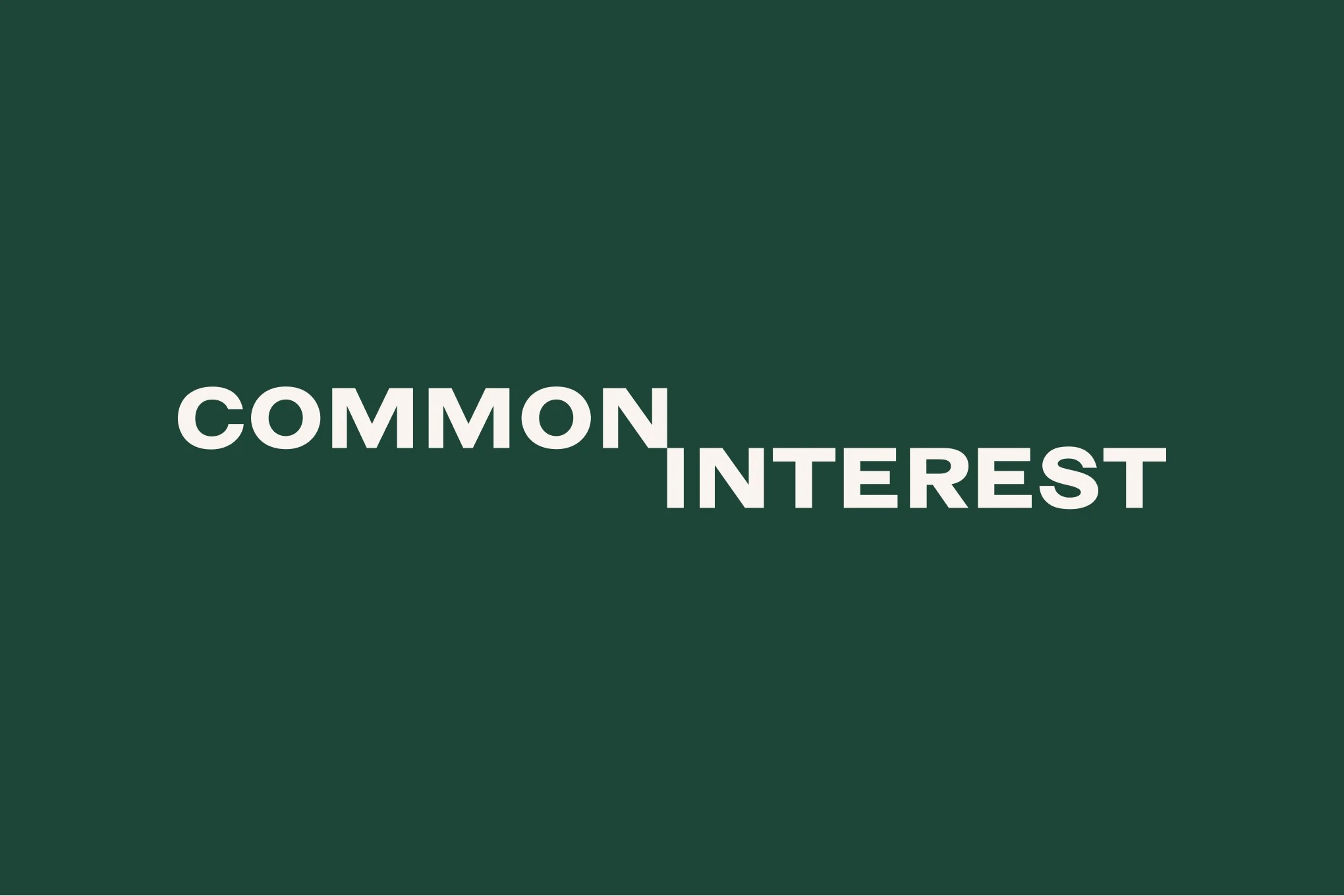 Common Interest