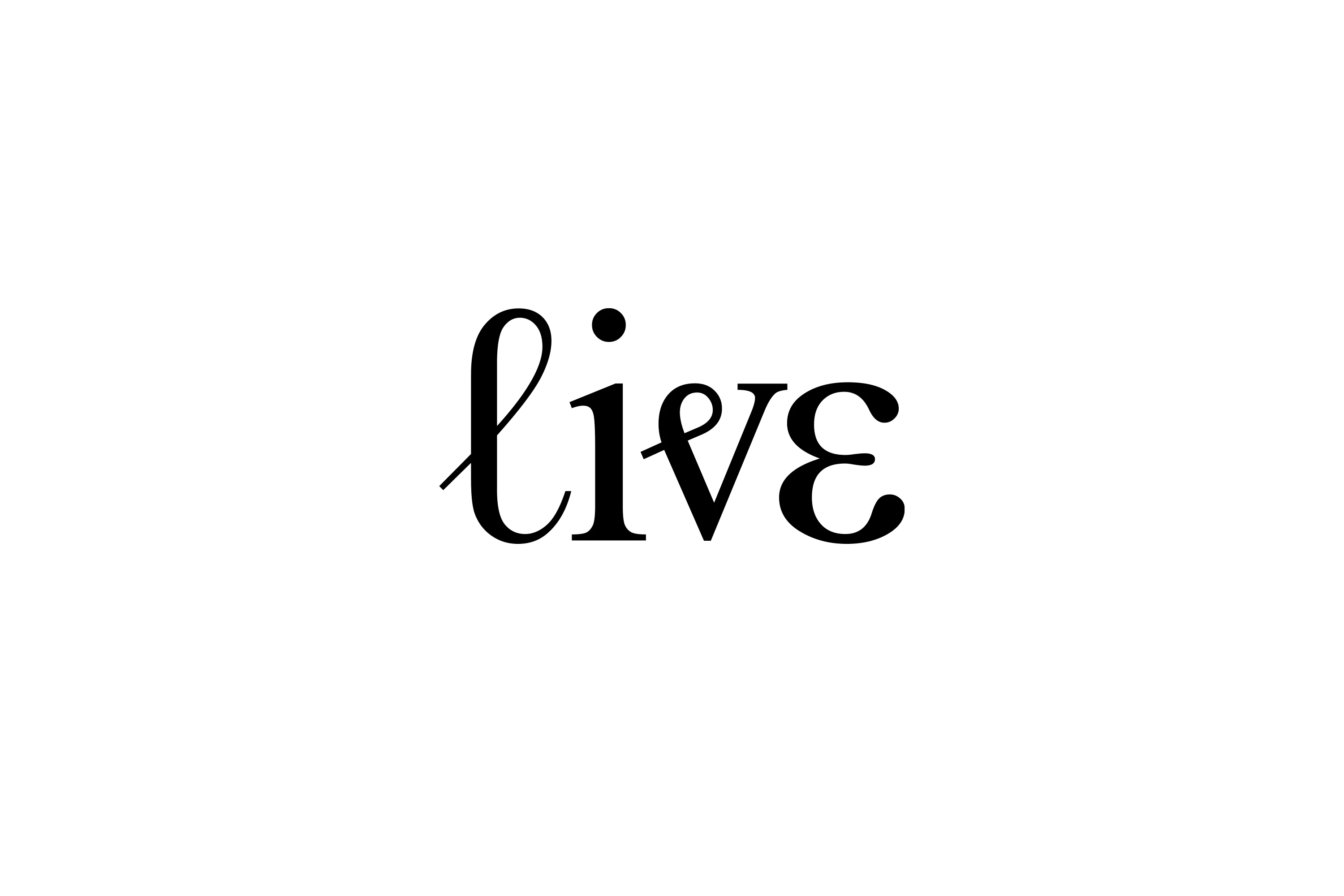live